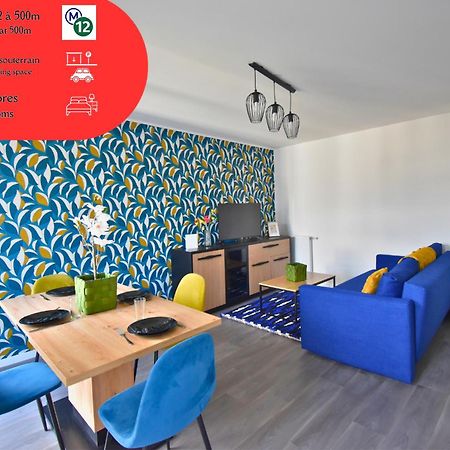 Echo Parisien Apartment โอแบวีลีเย ภายนอก รูปภาพ